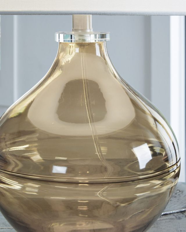 Signature Design by Ashley® Lemmitt Amber Table Lamp-1