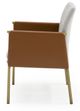 VIG Furniture Modrest Pettit Camel/Light Gray Dining Chair-2