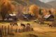 Classy Living Contemplative Autumn Countryside Harmony Wall Art-0