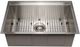ZLINE Garmisch 27" Stainless Steel Undermount Single Bowl Kitchen Sink with Bottom Grid and Accessories-1