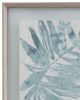 Bassett Mirror Burlap 4-Piece Ocean Palm Framed Print Set-1