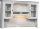 Liberty Furniture Allyson Park 3-Piece Charcoal/Wirebrushed White Desk Set-1