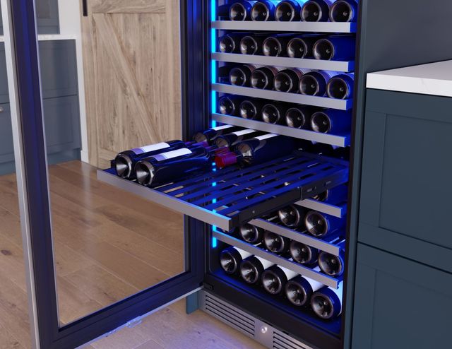 Zephyr Presrv™ 14.9 Cu. Ft. Glass/Stainless Steel Wine Cooler-7