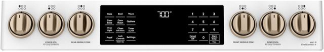 Café™ 30" Matte White Slide In Gas Range-8