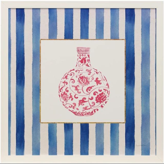 Stylecraft Tamara Day for Stylecraft Chinoiserie Vase IIIII Wall Art-0