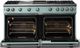 Viking® 5 Series 60" Novembery Sky Pro Style Gas (LP) Range with Polished Chrome Trim-1