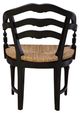 Furniture Classics Maverick Black/Brown Dining Arm Chair-3