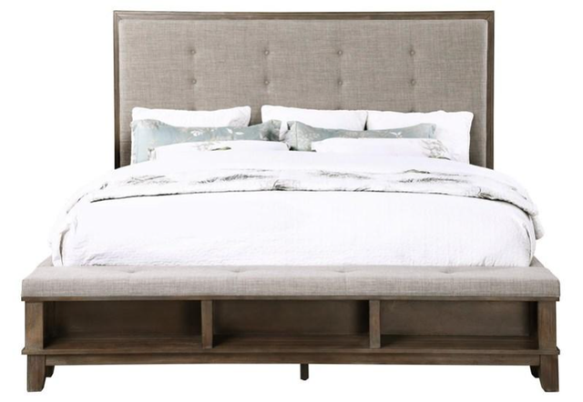 New Classic® Home Furnishings Cagney Vintage Western King Bed-1