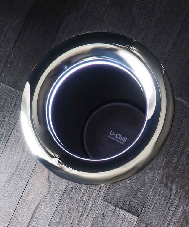 U-Line® U-Chill™ Black In-Counter Cooling Cylinder-1