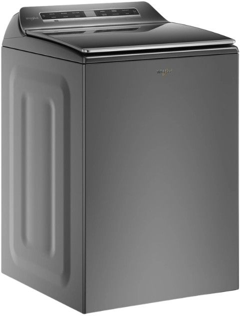 Whirlpool® 5.2 - 5.3 Cu. Ft. Chrome Shadow Top Load Washer with Removable Agitator-3