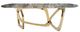 VIG Furniture Modrest Colton Brown/Gold Dining Table-2