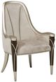 Michael Amini® Villa Cherie Chardonnay/Hazelnut Arm Chair -0
