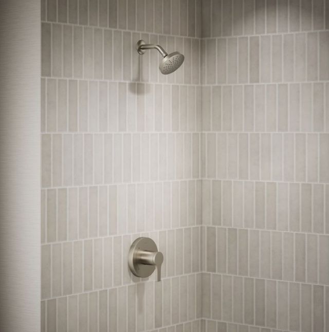 KOHLER® Elate® Rite-Temp® Vibrant Brushed Nickel 1.5 GPM Shower Trim Kit-1