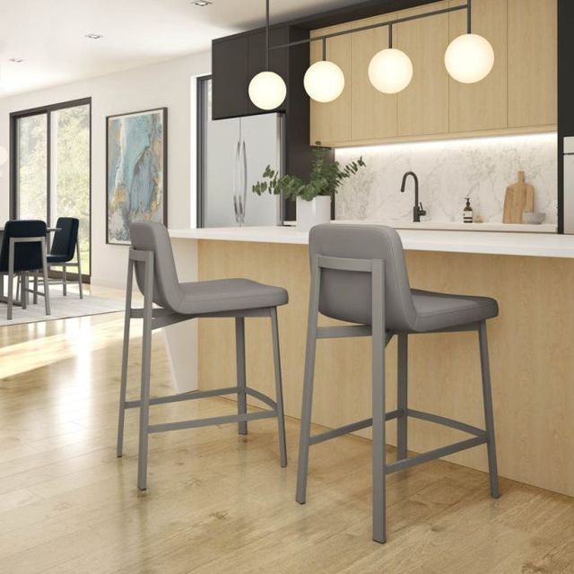 Amisco Customizable Waverly Upholstered Bar Stool-1