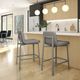 Amisco Customizable Waverly Upholstered Bar Stool-1