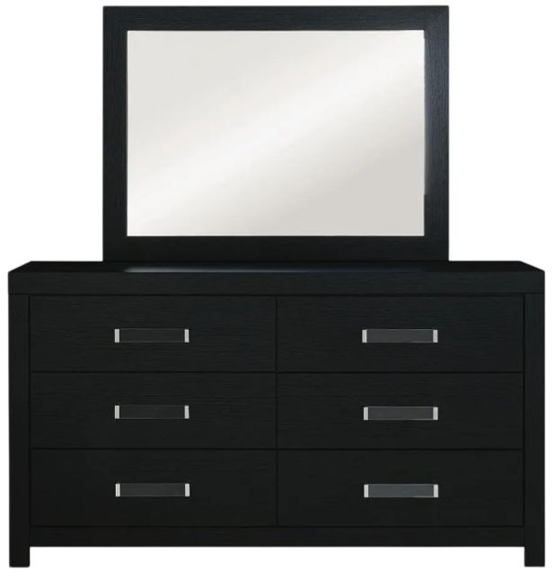 black ashley dresser Huey Vineyard 6 Drawer Dresser