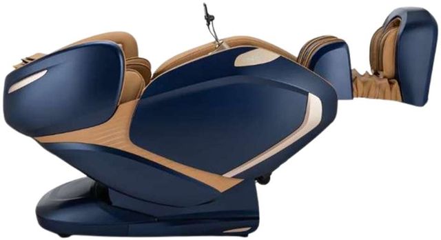 Cozzia® Zen™ Champagne/Navy Duo 3D Li Flex Mech Massage Chair-1
