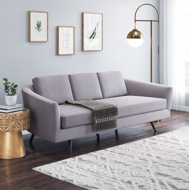 Zuo® Modern Divinity Brown Sofa-2