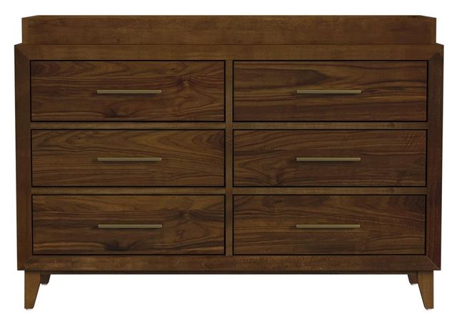 Elements International Malia Walnut Dresser and Topper-1