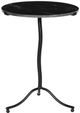 Four Hands Sophie Black Marble End Table-2