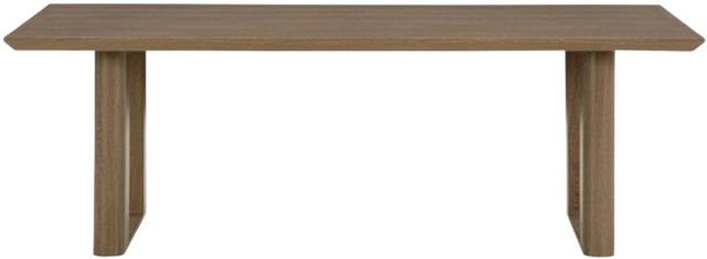 Signature Design by Ashley® Serene Bay Dark Brown Aluminum Outdoor Dining Table-1