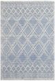 KAS Rugs Chloe Blue Ivory Geo 5'x7' Area Rug-0
