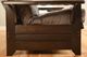 Kodiak Furniture Phoenix Suede Black/Espresso Full Storage Futon with Mattress-2