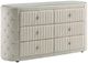 Coaster® Sonya Upholstered Ivory Bedroom Dresser-0