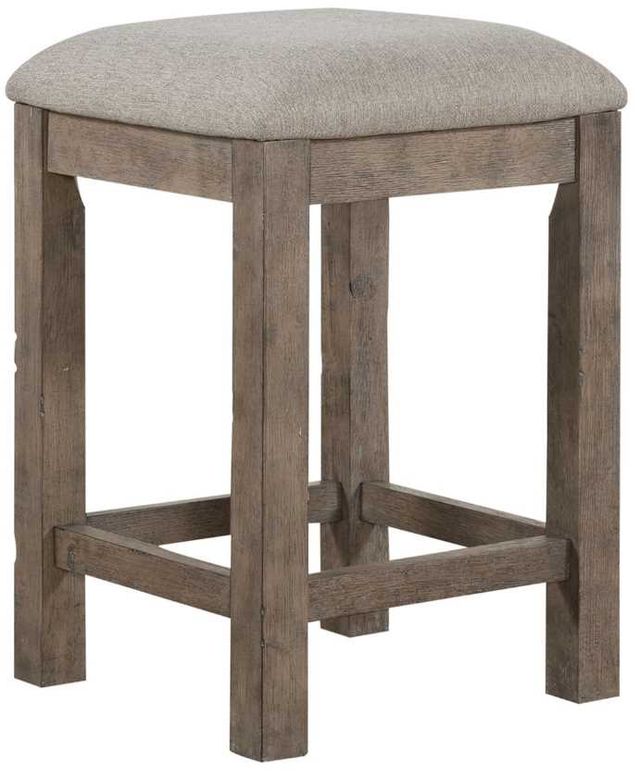 Liberty Furniture Bartlett Field Dusty Taupe/Oatmeal Upholstered Console Stool-0