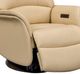 Leather Italia™ Royce Utica Taupe Power Swivel Glider Recliner-1