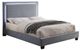 Mazin Furniture Lumina Upholstered Gray King Platform Bed-0