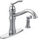 Moen® Belfield™ Chrome One-Handle High Arc Kitchen Faucet-1