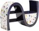 Michael Amini® Illusions Display Shelves with Drawer-0