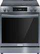 Frigidaire Gallery® 30" Smudge-Proof® Black Stainless Steel Slide-In Electric Range-0