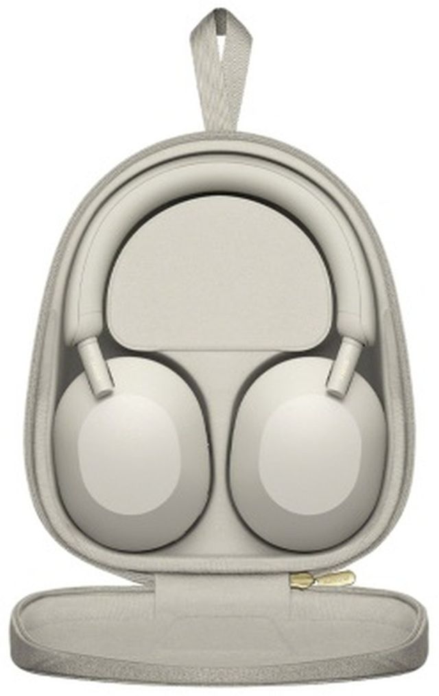 Sony® Silver Bluetooth® Over-Ear Noise-Cancelling Headphone-4