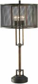 Crestview Collection Winchester Copper & Iron Table Lamp-0