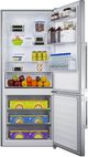 Summit® 28 in. 14.0 Cu. Ft. Stainless Steel Counter Depth Bottom Freezer Refrigerator-2