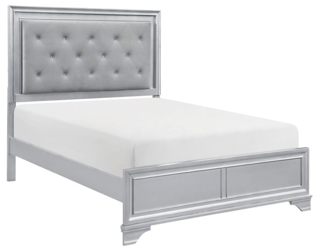 Homelegance® Anatole 4-Piece Silver Queen Bedroom Set-1