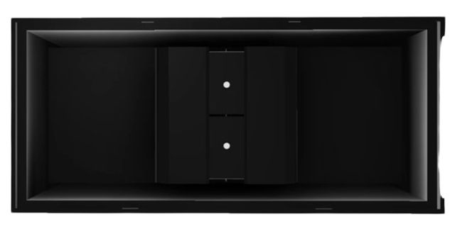 Vent-A-Hood® Designer Series 66" Black Island Range Hood-3