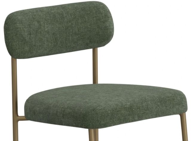 International Furniture Direct Seating Gold/Olive Upholstered Bar Stool-3