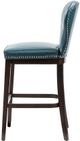 Olliix by Madison Park Blue/Brown Hilton Counter Stool-2