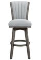 Mazin Furniture Corvallis Gray Swivel Pub Height Chair-0
