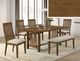Crown Mark Glendale Brown Dining Table-1