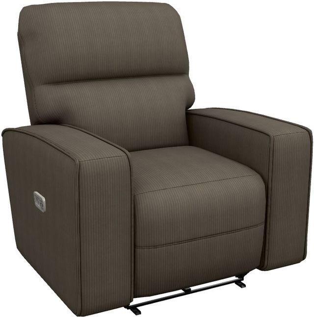 La-Z-Boy® Maddox Chocolate Power Wall Recliner with Headrest and Lumbar-0