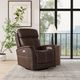 Flexsteel® View Chocolate Power Swivel Recliner-3