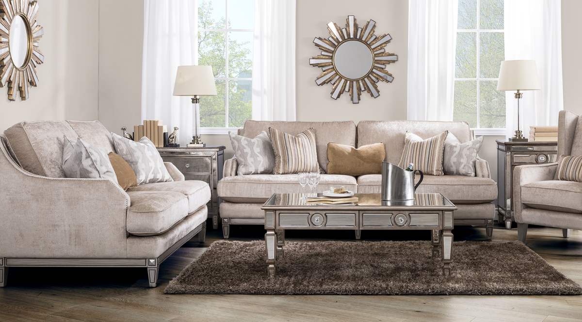 Beige sofa with pillows best sale