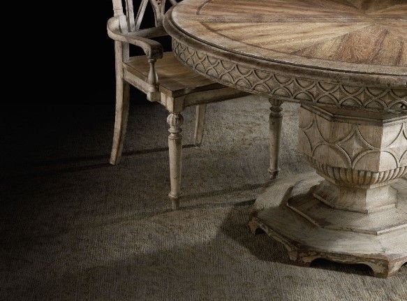 Hooker® Furniture Chatelet Paris Vintage Dining Table-3