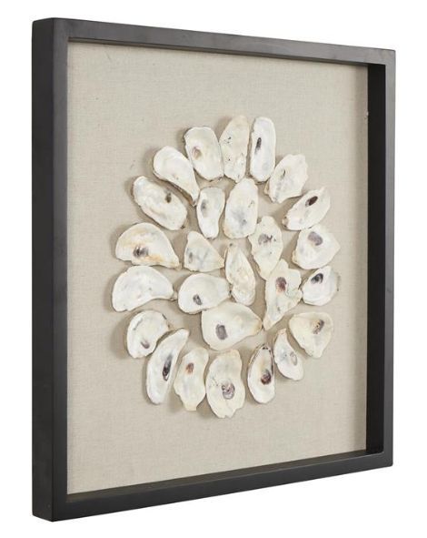 Deco Marche Cream Shell Wall Decor-1