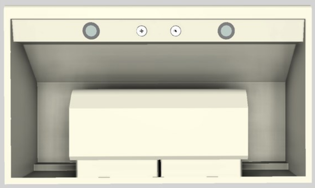 Vent-A-Hood® 36" Biscuit Under Cabinet Range Hood-2