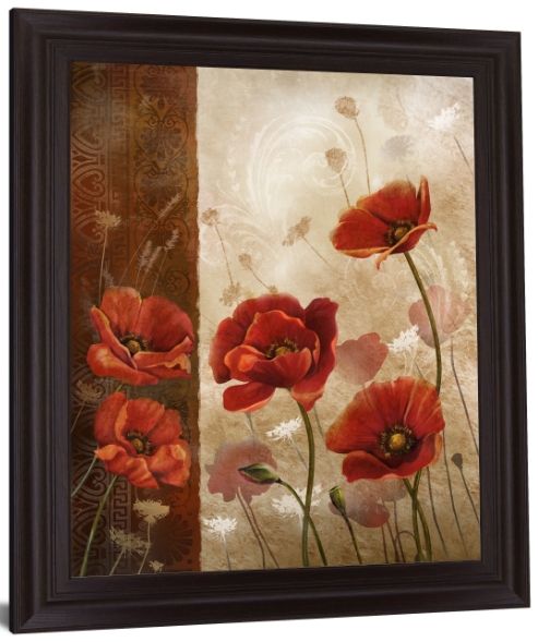 Classy Living Crimson Solstice Wall Art-2